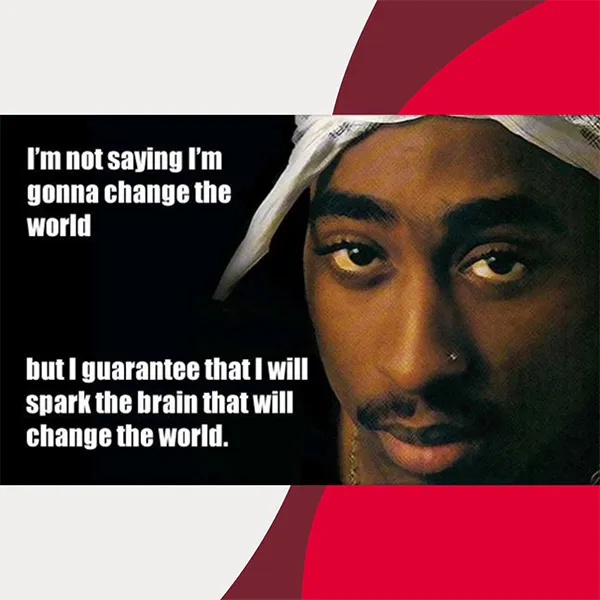 YMCA Plusone Mentoring Black History Spotlight - Tupac Shakur