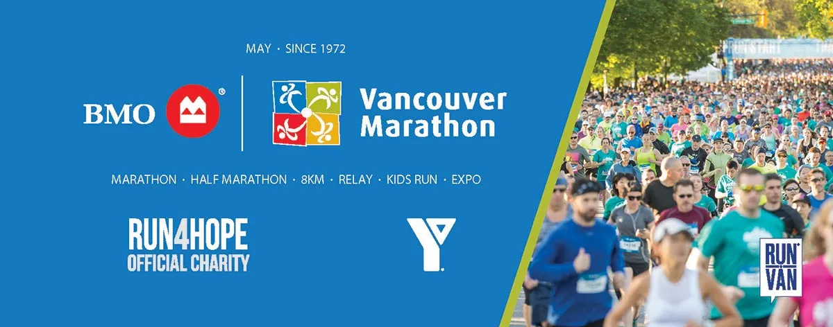 YMCA, BMO Vancouver Marathon Charity of Choice