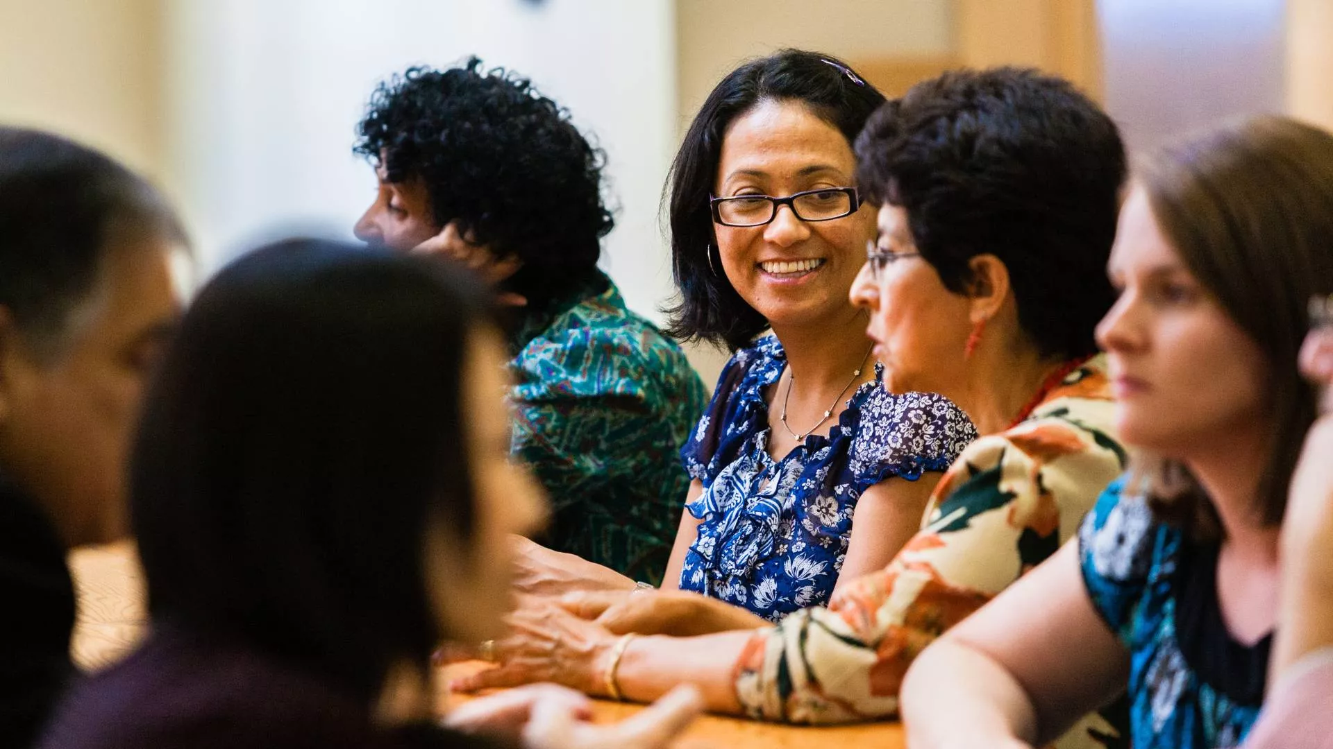 Group of participants in free YMCA immigrant services program in Greater Vancouver