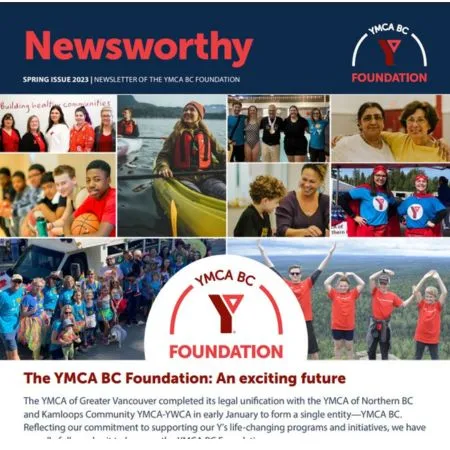 The cover of the Spring 2023 issue of Newsworthy