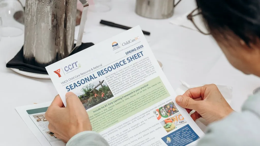 Seasonal Resource Sheet