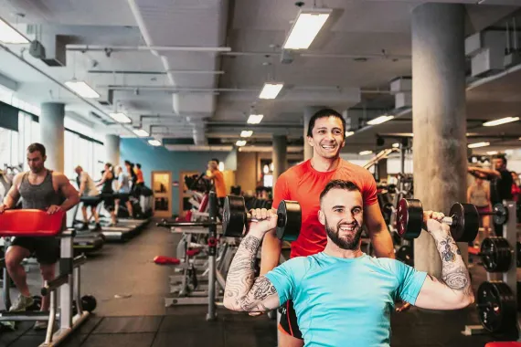 Bettie Allard YMCA Gym in Coquitlam