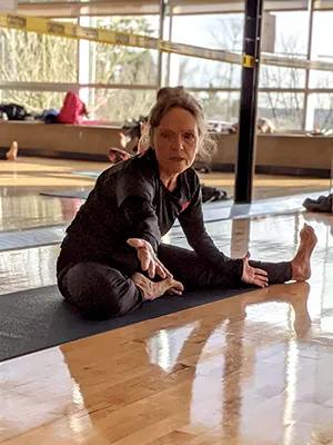 Lynne Pringle Bettie Allard YMCA Yoga Instructor