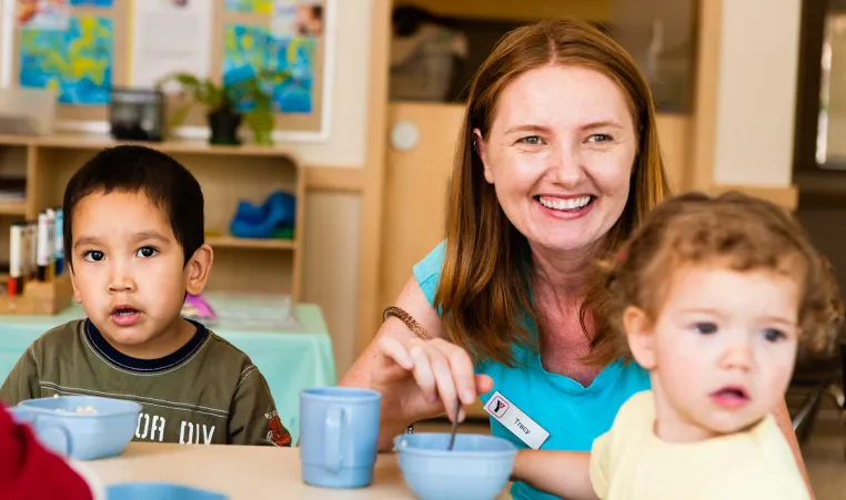 Child Care Snack Time