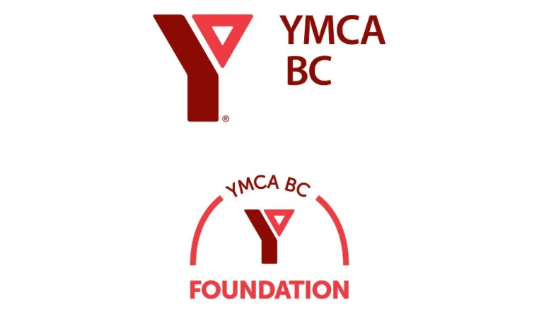 The YMCA BC and YMCA BC Foundation logos appear together