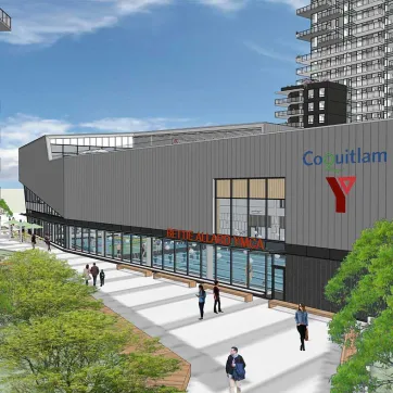 Coquitlam YMCA official name is Bettie Allard YMCA