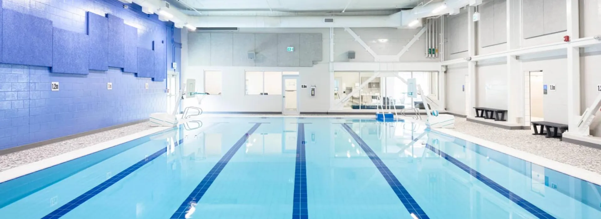 A view of the Bob Chan-Kent Family YMCA pool in Chilliwack